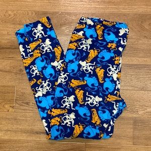 Disney Aladdin LuLaRoe tall and curvy leggings